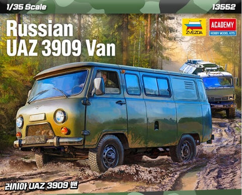 Academy 1/35 Russian UAZ 3909 Van