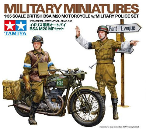 Tamiya 1/35 Bsa M20 W Mp
