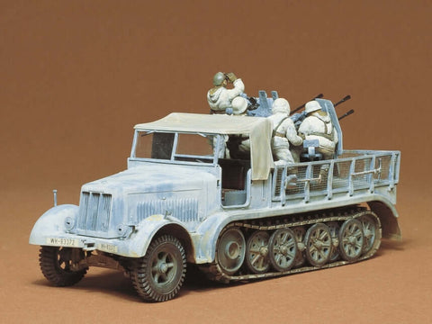 A Tamiya 1/35 German 8-Ton Halftrack Sd.Kfz 7/1 priced at $38.99 available from Echelon Hobbies