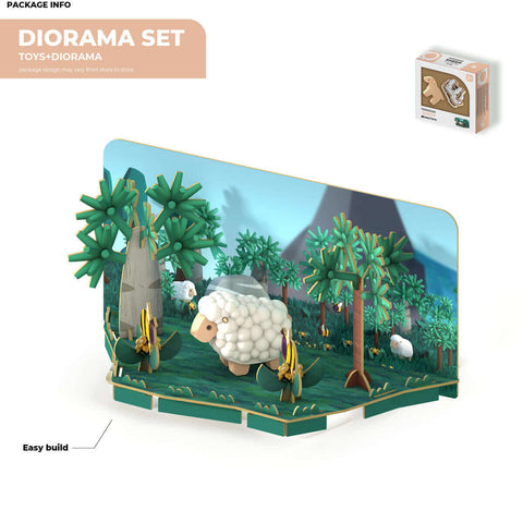 A Sheep - Magnetic 3D Puzzle Diorama priced at $19.99 available from Echelon Hobbies