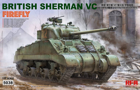 A RFM SHERMAN VC FIREFLY priced at $73.50 available from Echelon Hobbies