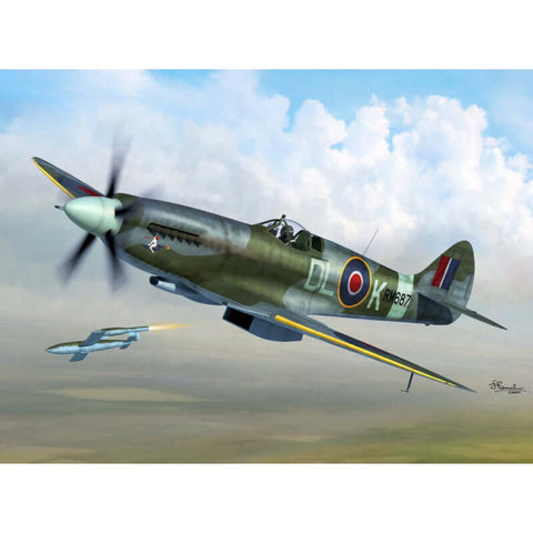 A Sword Models 1/72 Spitfire Mk.XIV C/E priced at $37.99 available from Echelon Hobbies