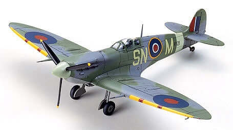 A Tamiya 1/72 SUPERMARINE SPITFIRE Mk.Vb Trop priced at $24.99 available from Echelon Hobbies