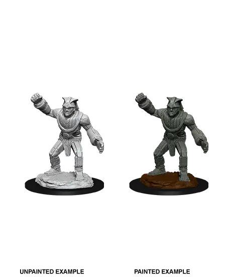 A D&D NOLZUR'S MARVELOUS MINIATURES - STONE GOLEM priced at $7.99 available from Echelon Hobbies