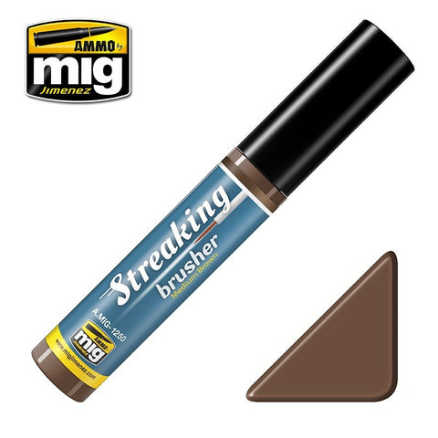 A Streakingbrusher Medium Brown priced at $6.49 available from Echelon Hobbies