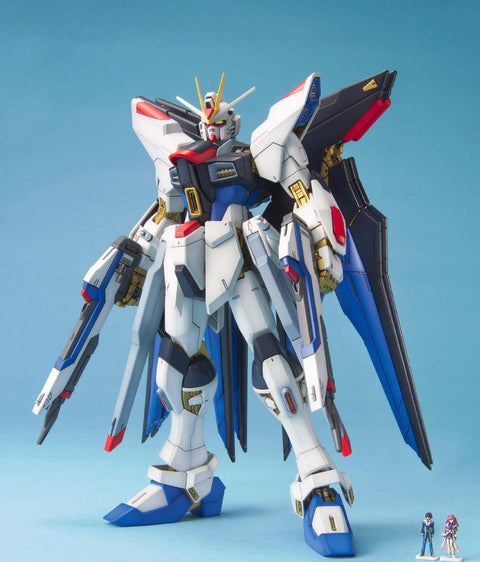 A Bandai MG 1/100 Strike Freedom Gundam 'Gundam SEED Destiny' priced at $79.75 available from Echelon Hobbies