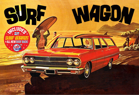 A AMT 1/25 1965 Chevelle Surf Wagon priced at $42.99 available from Echelon Hobbies