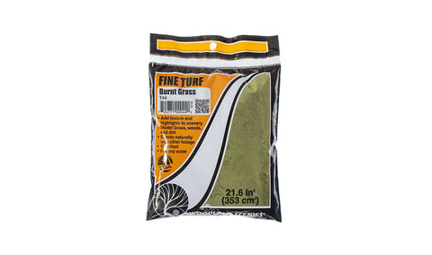 A BURNT GRASS FINE TURF (18CU.IN) priced at $7.50 available from Echelon Hobbies