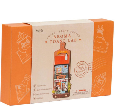 A Wall Deco Aroma Toast Lab priced at $44.99 available from Echelon Hobbies