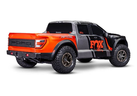 A Traxxas Ford Raptor R w/ Brushless VXL-3s ESC - Fox priced at $699.98 available from Echelon Hobbies