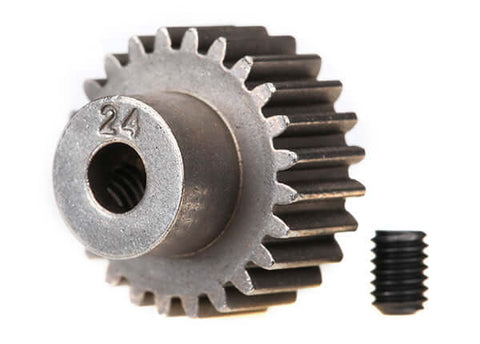 A Traxxas 48P Pinion Gear (24) priced at $4.98 available from Echelon Hobbies