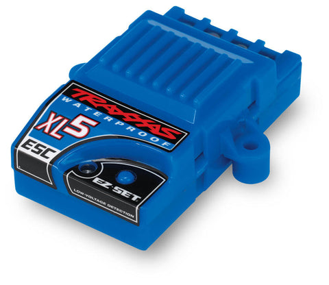 A Traxxas XL-5 Waterproof ESC w/Low Voltage Detection priced at $98.99 available from Echelon Hobbies