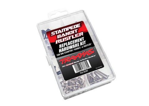 A Traxxas Hardware Kit Bandit/Stampede/Rustler priced at $23.98 available from Echelon Hobbies