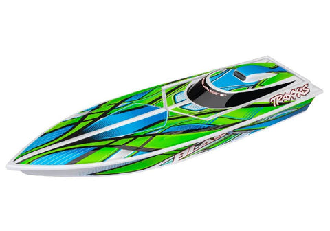 A Traxxas Blast 24" High Performance RTR Race Boat priced at $259.98 available from Echelon Hobbies