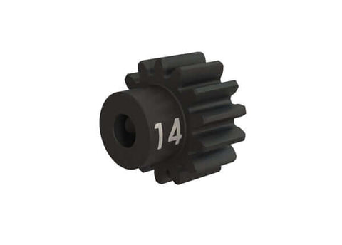 A Traxxas 32P Hardened Steel Pinion Gear (14) priced at $8.98 available from Echelon Hobbies