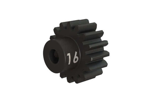 A Traxxas 32P Hardened Steel Pinion Gear (16) priced at $8.98 available from Echelon Hobbies