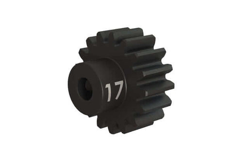 A Traxxas 32P Hardened Steel Pinion Gear (17) priced at $8.98 available from Echelon Hobbies