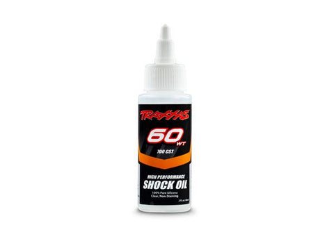 Traxxas silicone shock oil - 60 wt, 500 cSt, 60cc