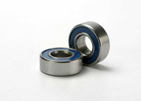 A Traxxas Ball Bearing, Blue Rubber Sealed (5x11x4mm) (2) priced at $4.98 available from Echelon Hobbies