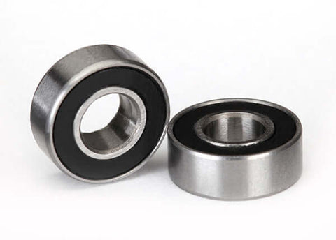 A Traxxas Ball Bearing, Black Rubber Sealed (5x11x4mm) (2) priced at $4.98 available from Echelon Hobbies