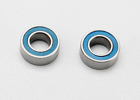 A Traxxas 4x8x3mm Blue Rubber Sealed Ball Bearings (2) priced at $5.98 available from Echelon Hobbies