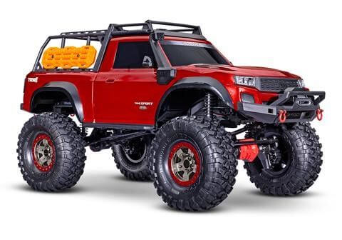 A Traxxas TRX-4 Sport - High Trail - Metallic Red priced at $539.98 available from Echelon Hobbies