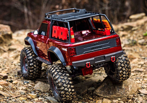 A Traxxas TRX-4 Sport - High Trail - Metallic Red priced at $539.98 available from Echelon Hobbies