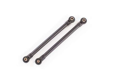 A Traxxas Toe links, WideMAXX, 119.8mm, black priced at $9.98 available from Echelon Hobbies