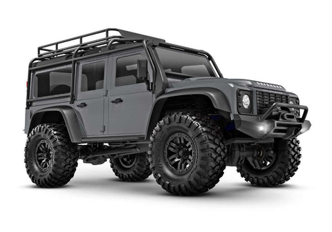 A Traxxas TRX-4M Land Rover Defender 1/18 RTR Trail Truck priced at $219.98 available from Echelon Hobbies