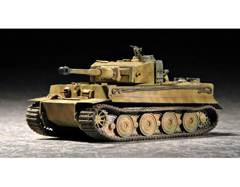 A Trumpeter 1/72 "Tiger " 1 tank (Late) priced at $18.99 available from Echelon Hobbies