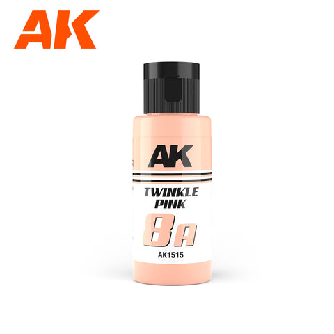 A AK Dual Exo 8A Twinkle Pink 60ml priced at $8.99 available from Echelon Hobbies