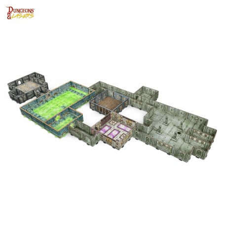 A Dungeons and Lasers Undercity Hideout priced at $229.99 available from Echelon Hobbies