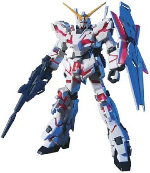 A Bandai HGUC #100 1/144 RX-0 Unicorn Gundam (Destroy Mode) "Gundam UC" priced at $31.25 available from Echelon Hobbies