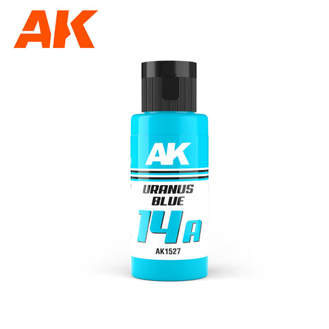 A AK Dual Exo 14A Uranus Blue 60ml priced at $8.99 available from Echelon Hobbies