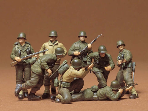 A Tamiya 1/35 Us Infantry European Theater priced at $9.99 available from Echelon Hobbies