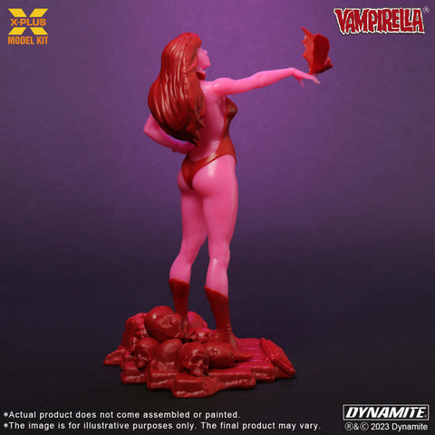 A X-Plus 1/8 Vampirella Jose Gonzalez Edition (Glows In The Dark) Plastic Model Kit priced at $79.99 available from Echelon Hobbies