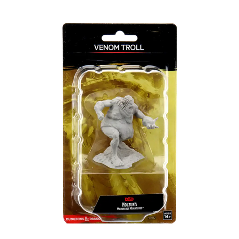 A D&D NOLZUR'S MARVELOUS MINIATURES - VENOM TROLL priced at $13.99 available from Echelon Hobbies