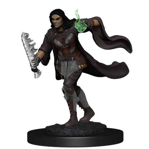 A D&D NOLZUR'S MARVELOUS MINIATURES: MULTICLASS WARLOCK + SORCERER FEMALE priced at $7.99 available from Echelon Hobbies