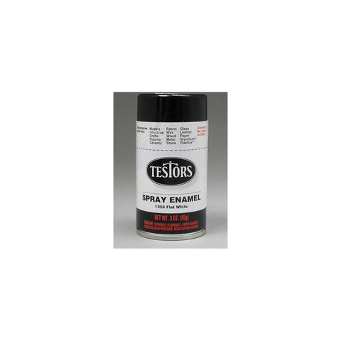 Testors White Flat Spray Paint
