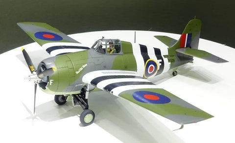 A Tamiya 1/48 Grumman Fm-1 Wildcat/Martlet Mk.V priced at $54.99 available from Echelon Hobbies