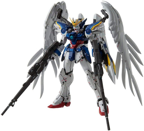 A Bandai Spirits MG 1/100 Wing Gundam Zero (EW) Ver.Ka 'Endless Waltz' priced at $89.25 available from Echelon Hobbies