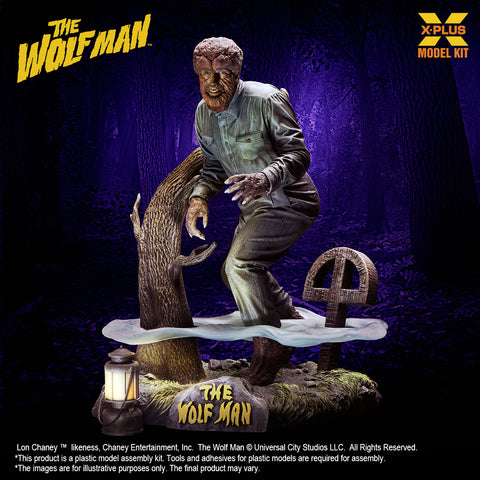 X-Plus 1/8 Scale Lon Chaney Jr. as Wolf Man