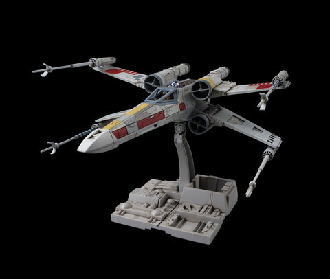 A Bandai Star Wars 1/72 X-Wing Starfighter Plastic Model Kit priced at $45.99 available from Echelon Hobbies