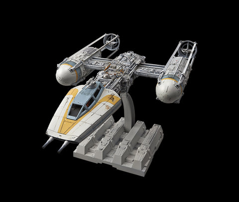 A Bandai Star Wars Y-Wing Starfighter 1/72 Model Kit priced at $59.99 available from Echelon Hobbies