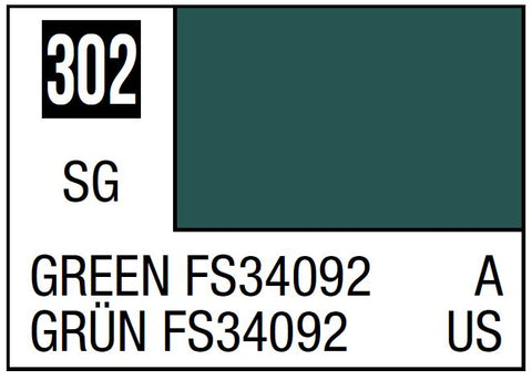 A Mr. Color 302 Green FS34092 - 10ml priced at $3.99 available from Echelon Hobbies