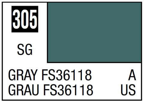 A Mr. Color 305 Gray FS36118 - 10ml priced at $3.99 available from Echelon Hobbies