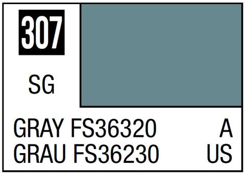 A Mr. Color 307 Gray FS36320 - 10ml priced at $3.99 available from Echelon Hobbies