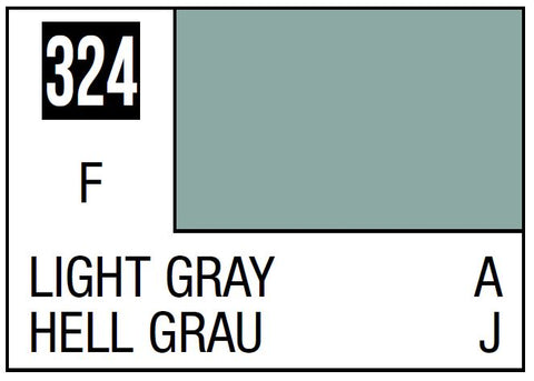 A Mr. Color 324 Light Gray - 10ml priced at $3.99 available from Echelon Hobbies