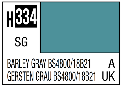 A Mr. Color 334 Barley Gray BS4800 18B21 - 10ml priced at $3.99 available from Echelon Hobbies