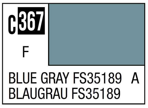 A Mr. Color C367 Blue Gray FS35189 - 10ml priced at $3.99 available from Echelon Hobbies